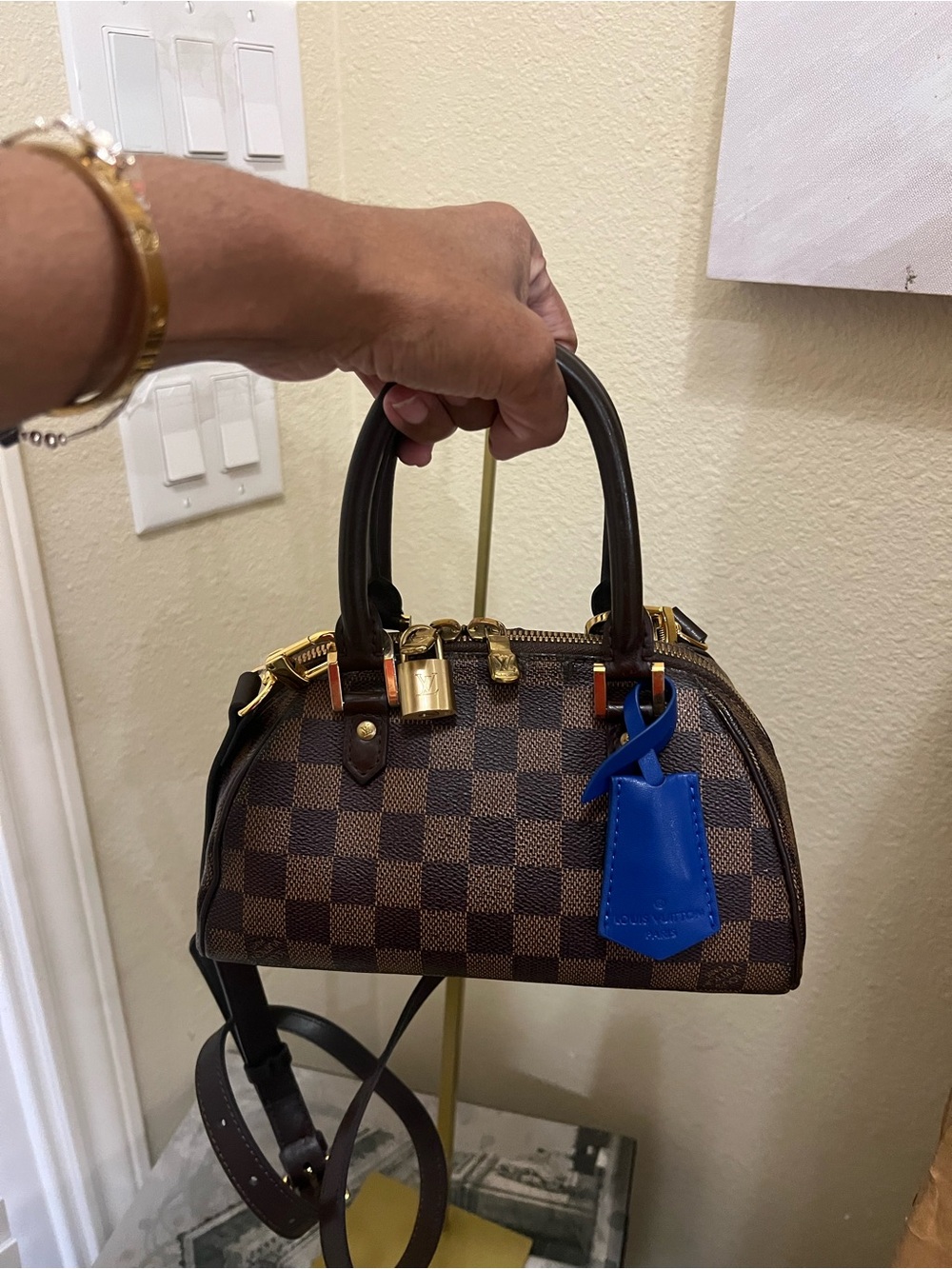 Authentic Louis Vuitton mini Ribera verified by EBAY (COA) - Picture 6 of 15